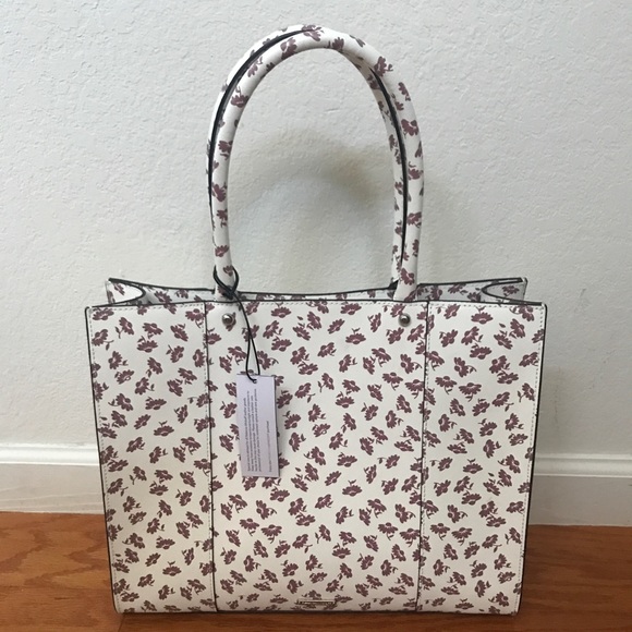 Rebecca Minkoff MAB Tote Pink/ White Floral - Picture 2 of 4